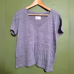 Current/Elliott Grey V-Neck Tee – Women’s Small